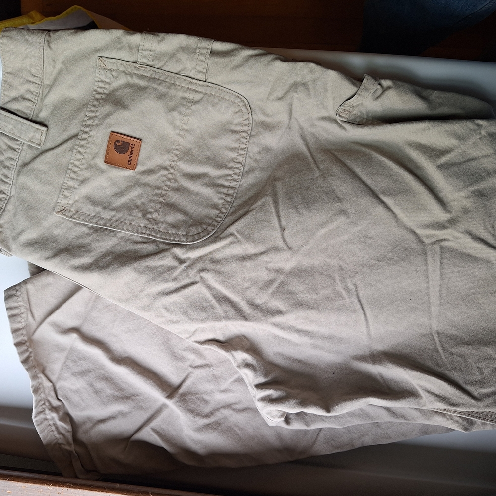 Carhartt Beige Cargo Pants